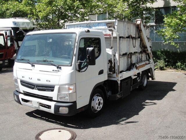 Самосвал-фургон mitsubishi Canter Fuso 7C15 Absetzer inkl. 3 Mulden
