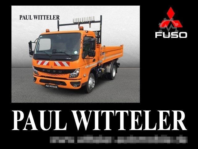 Самосвал-фургон FUSO Canter 7C18 Meiller-Trigenius-Kipper LED/AHK 3,5