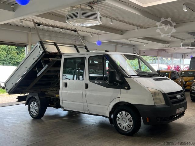 Самосвал-фургон FORD Transit 2,4 TDCI *3-Seiten Kipper*Doka*7-Sitzer