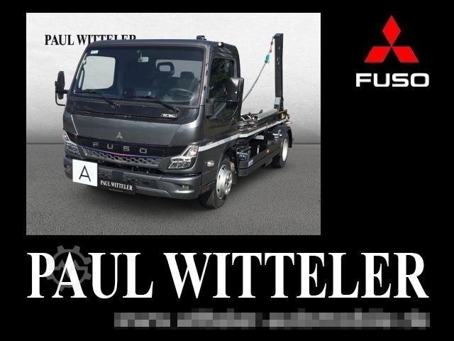 Самосвал-фургон FUSO eCanter 7C18e Heimann Absetzkipper