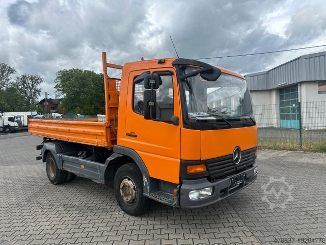 Самосвал-фургон MERCEDES-BENZ Atego 818 / EURO 3 / Meiller