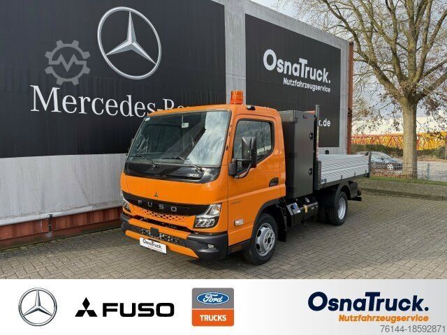 Самосвал-фургон FUSO 3C15 Hinterkipper + Box Klima,AHK 3,5t,Diff.-Sp.