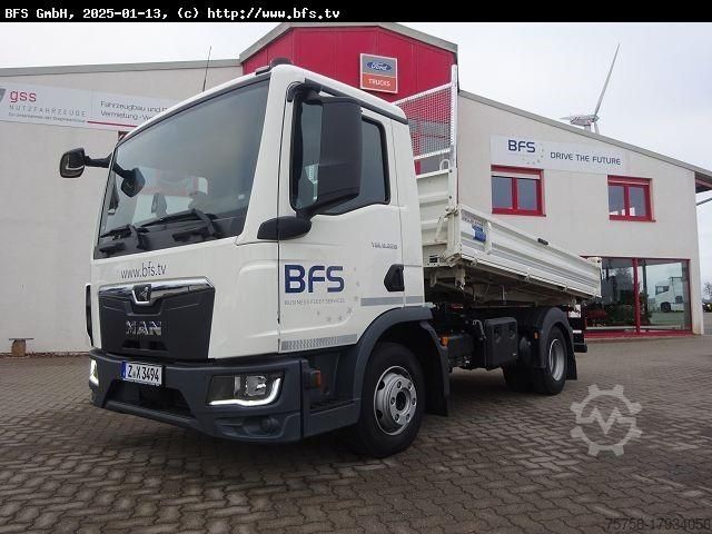 Самосвал-фургон MAN TGL (TG3) 8.220 4x2 BB CH Automatik, Kugelkopf,
