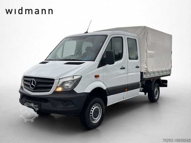 Фургон-шторник Mercedes-Benz Sprinter 316 CDI  Doka 4x4 Pri/Pla Klima Standh. AHK