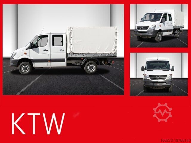 Фургон-шторник Mercedes-Benz Sprinter 316CDI DOKA,Allrad,AHK,TCO,Standhzg.