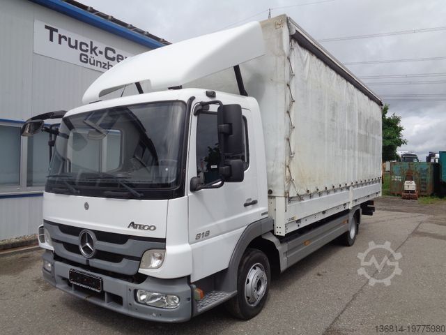 Фургон-шторник MERCEDES-BENZ Atego 818 Klima Stand Hzg. TÜV Neu