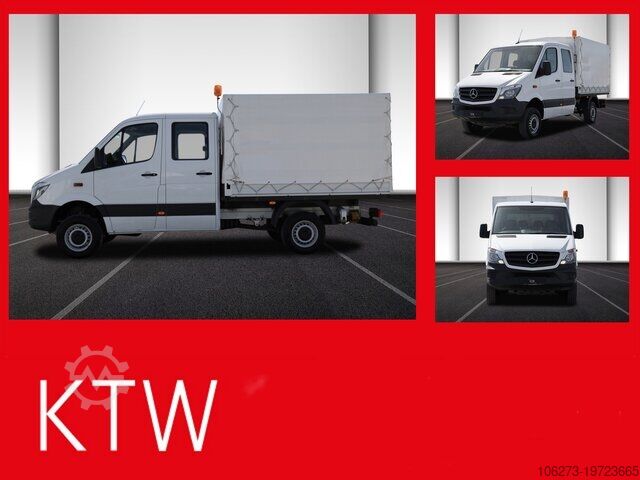 Фургон-шторник Mercedes-Benz Sprinter 316CDI DOKA,Allrad,AHK,TCO,Standhzg.
