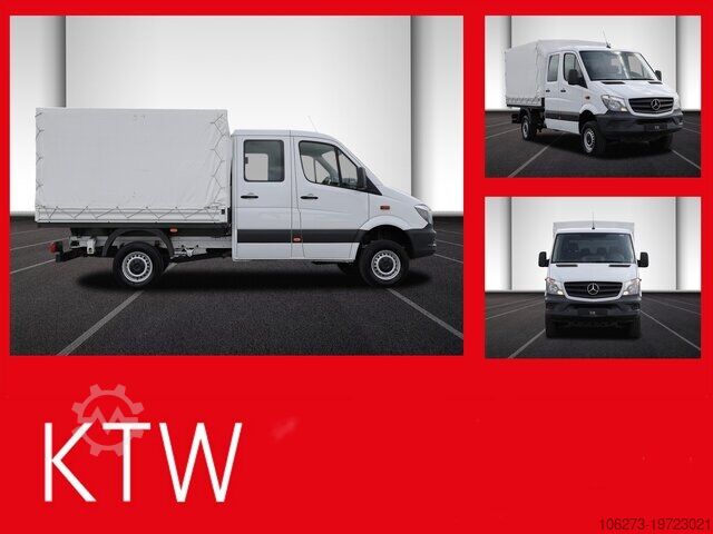 Фургон-шторник Mercedes-Benz Sprinter 316CDI DOKA,Allrad,Klima,Standhzg.