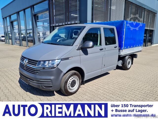 Фургон-шторник VW T6.1 Doka Pritsche Plane 6-Sitze AHK KLIMA