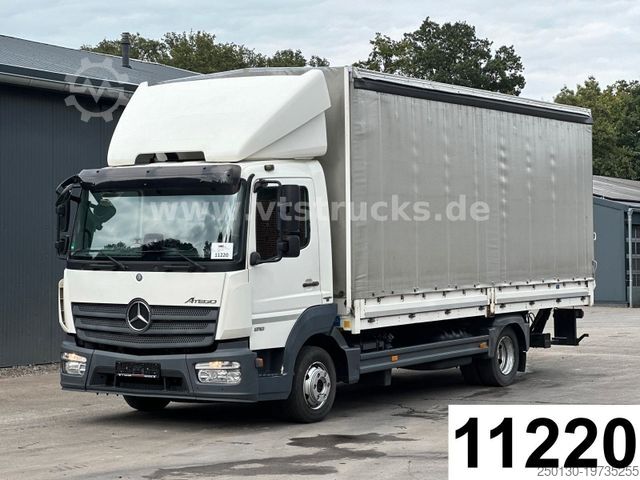 Фургон-шторник MERCEDES-BENZ Atego 816 4x2 Ladebordwand Bordwände