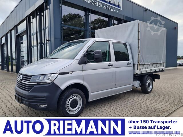 Фургон-шторник VW T6.1 Doka Pritsche Plane 6-Sitze Klima Komfort