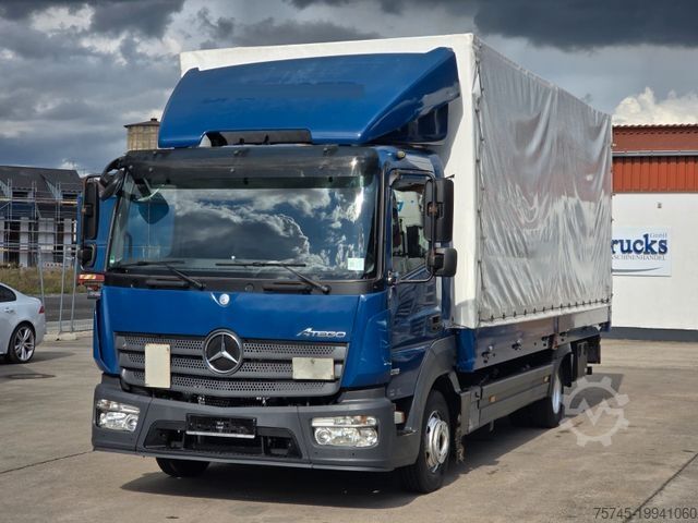 Фургон-шторник MERCEDES-BENZ ATEGO 818 * PR.+PL. * KLIMA * TEMP * 1T LBW *