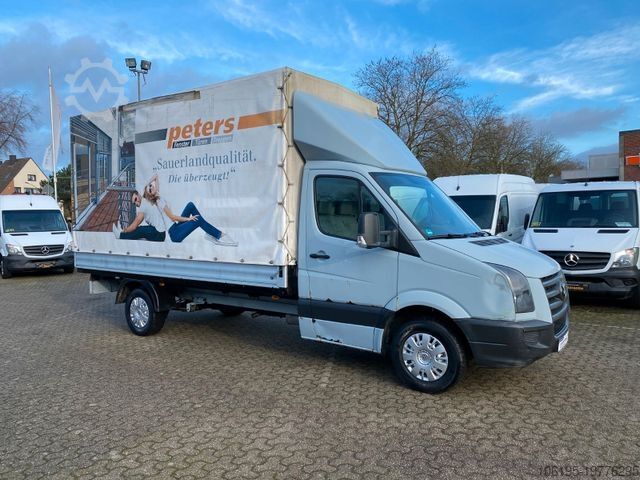 Фургон-шторник VOLKSWAGEN Crafter 2,5 TDI Maxi Pritsche 4300mm*1.Hand*