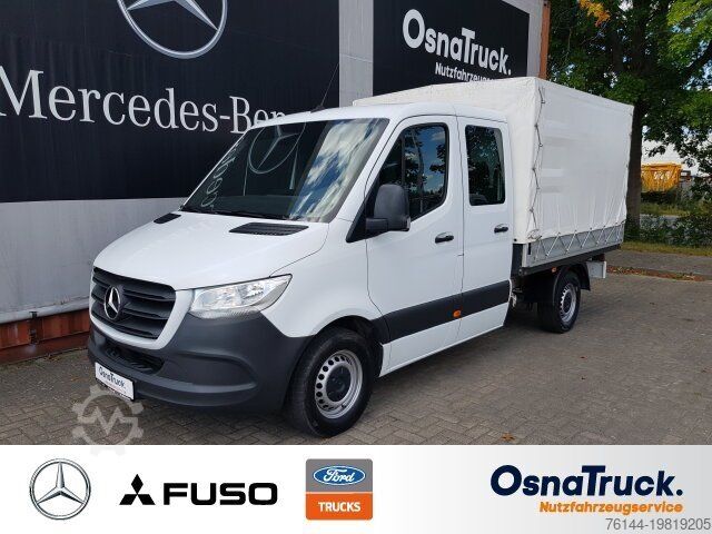 Фургон-шторник MERCEDES-BENZ Sprinter 314 CDI Doka Pritsche/Plane, Klima,MBUX