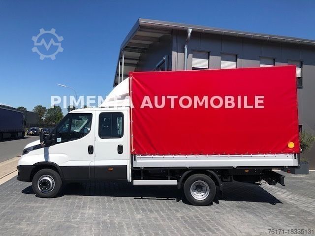 Фургон-шторник IVECO Daily 50C18HD PRITSCHE PLANE 7SITZE DIFF AHK KLI