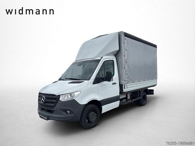 Фургон-шторник Mercedes-Benz Sprinter 515 CDI Pritsche  Navi,Automatik,Klima