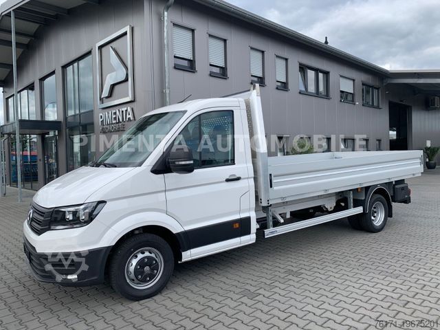 Пикап-фургон VOLKSWAGEN Crafter 50 3,5t ALU PRITSCHE AHK NAVI KLIMA TEMP