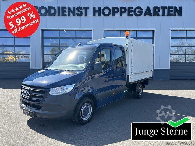 Пикап-фургон MERCEDES-BENZ Sprinter 314 CDI DOKA L2 Klima MBUX Tempomat...