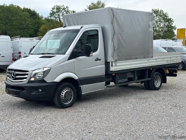 Платформенный грузовик Mercedes-Benz Sprinter 519 Pritsche+Plane Automat Klim