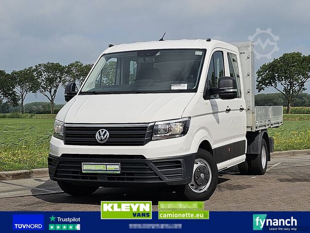 Платформенный грузовик с краном VOLKSWAGEN CRAFTER 35 2.0  Open-Laadbak