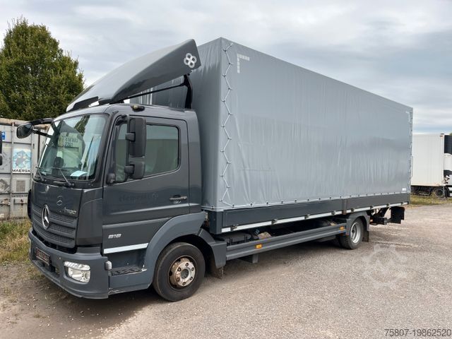 Пикап-фургон MERCEDES-BENZ Atego 818 Pritsche LBW  Kamera Standheizung