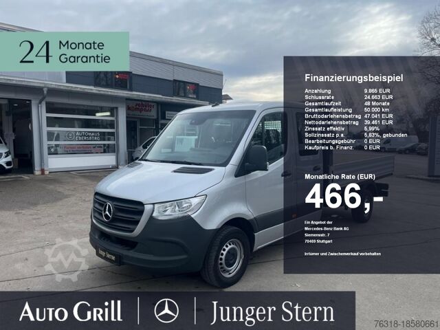 Пикап-фургон Mercedes-Benz Sprinter 317 DOKA Pritsche L2 AHK Navi Klima 7S