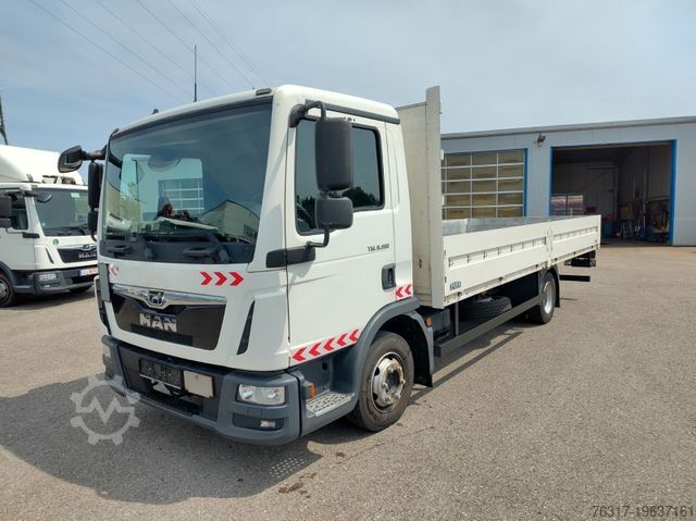 Пикап-фургон MAN TGL 8.190 Pritsche 6,10m, BL, E6, 2x AHK, Klima