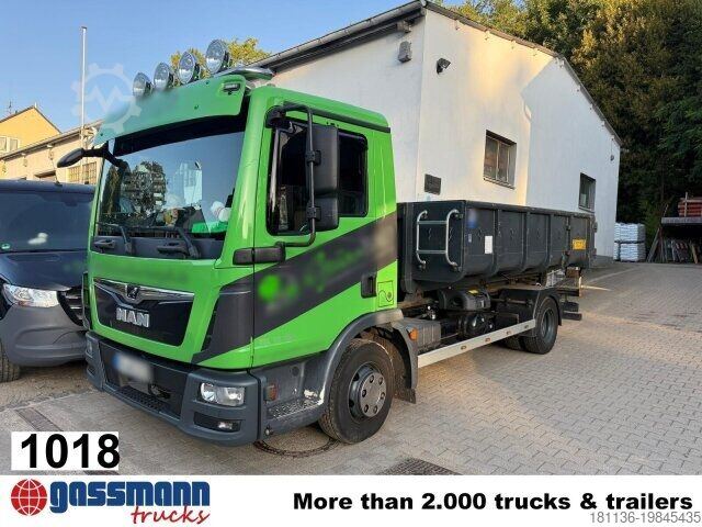 Кузовной манипулятор Telehoist MAN TGL 10.180 4x2 BL City-Abrollkipper