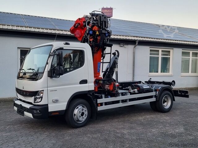 Кузовной манипулятор Telehoist Fuso FUSO 9C18 City Abrollkipper + Z-Kran Recycling