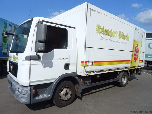 Фургон для перевозки напитков MAN 10.225 TGL*5,2 m Schwenkwand*2 to LBW*b/l*zert.