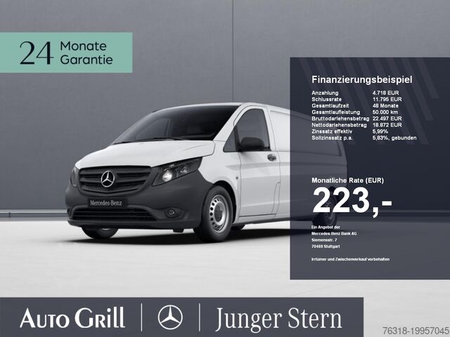 Минибус Mercedes-Benz Vito 114 CDI Kasten Extralang 6-Gang Sortimo-Regalausbau