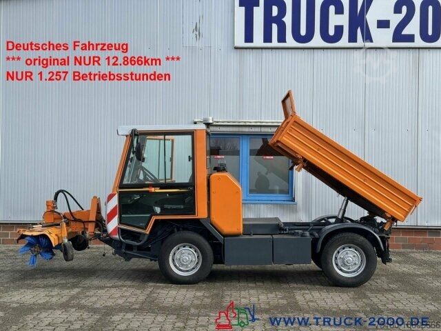 Трёхсторонний самосвальный фургон Multicar Kiefer Boki 1151 Winterdienst Besen 12.866 km