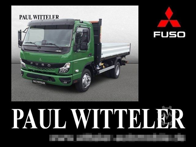 Трёхсторонний самосвальный фургон FUSO Canter 7C18 Dreiseiten-Stahlkipper LED/AHK3,5t