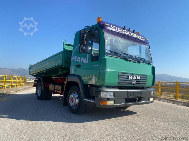 Трёхсторонний самосвальный фургон MAN LE-C 8.220 7.5t AHK Maul Diff Sperre
