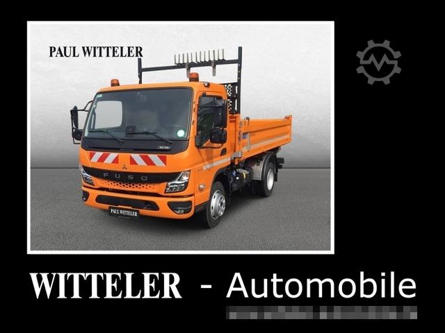 Трёхсторонний самосвальный фургон MITSUBISHI Canter 7C18 Meiller-Trigenius-Kipper LED/AHK 3,5