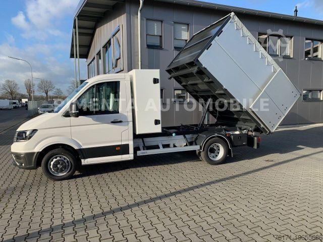 Трёхсторонний самосвальный фургон VOLKSWAGEN Crafter 50 3-S-KIPPER GESCHLOSSEN LAUB KISTE AHK