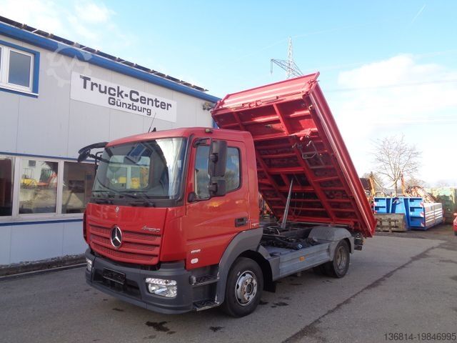 Трёхсторонний самосвальный фургон MERCEDES-BENZ Atego 816 AHK 3-Sitzer EU6 Meiller Kipper