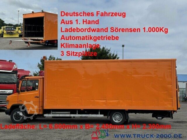 Фургон-будка Mercedes-Benz 816 Vario Automatikgetriebe LBW 1.000Kg 3Sitze
