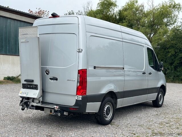 Фургон с ящиками высокий + длинный Mercedes-Benz Sprinter 314 KA Hubladebühne Bär Klima