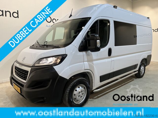 Развозной фургон с двойной кабиной Peugeot Boxer 2.2 BlueHDi 120 PK L2H2 DC Dubbel Cabine ...