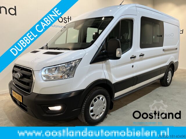 Развозной фургон с двойной кабиной Ford Transit 350 2.0 TDCI L3H2 Trend 130 PK DC Dubbe...