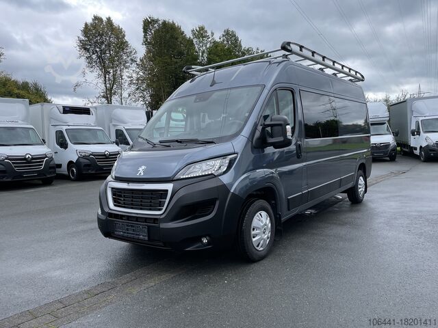 Фургон с ящиками высокий + длинный Peugeot Boxer L47H2 Doka 7 Sitzer Mixto/