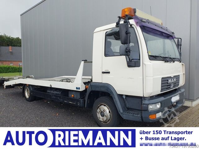 Автомобиль-фургон для перевозки автомобилей Man LE 8.180 Autotransporter AHK 3.5 to Luftfederung