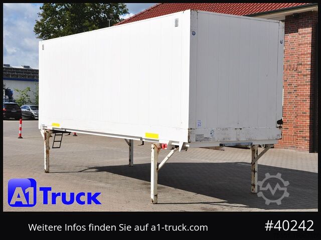 Сменный кузов с коробчатой конструкцией KRONE Wechselbrücke BDF 7,45 Koffer,  Textil 2750mm innen, 20 x vorhanden