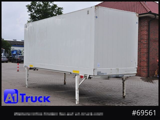 Сменный кузов с коробчатой конструкцией KRONE Wechselbrücke BDF 7,45 Koffer,  Textil 2750mm innen, 20 x vorhanden