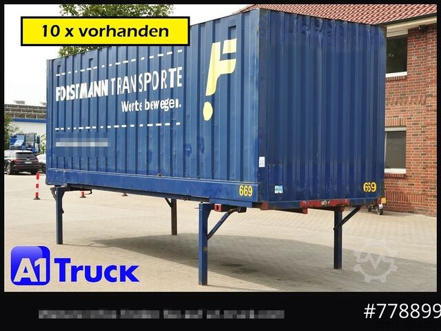 Сменный кузов с коробчатой конструкцией KRONE BDF 7,82 Container, 2700mm Innenhöhe, Portaltür