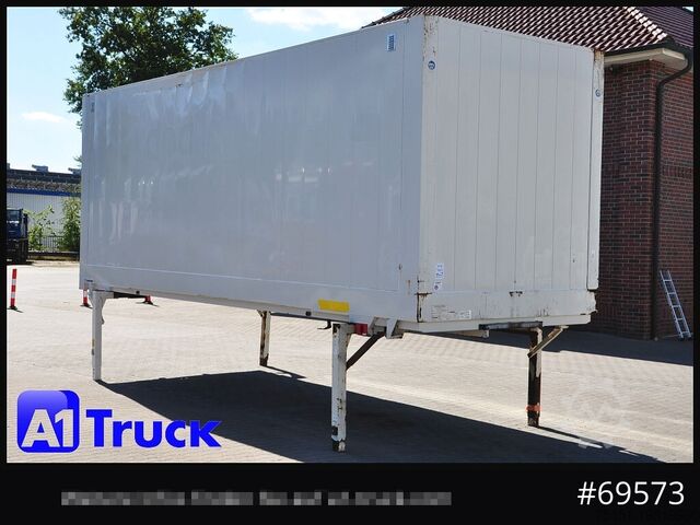 Сменный кузов с коробчатой конструкцией KRONE Wechselbrücke BDF 7,45 Koffer,  Textil 2750mm innen, 20 x vorhanden