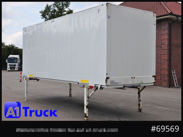 Сменный кузов с коробчатой конструкцией KRONE Wechselbrücke BDF 7,45 Koffer,  Textil 2750mm innen, 20 x vorhanden