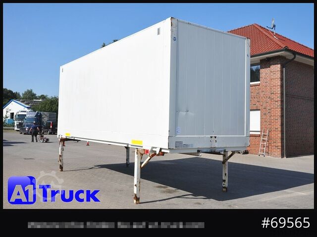 Сменный кузов с коробчатой конструкцией KRONE Wechselbrücke BDF 7,45 Koffer,  Textil 2750mm innen, 20 x vorhanden