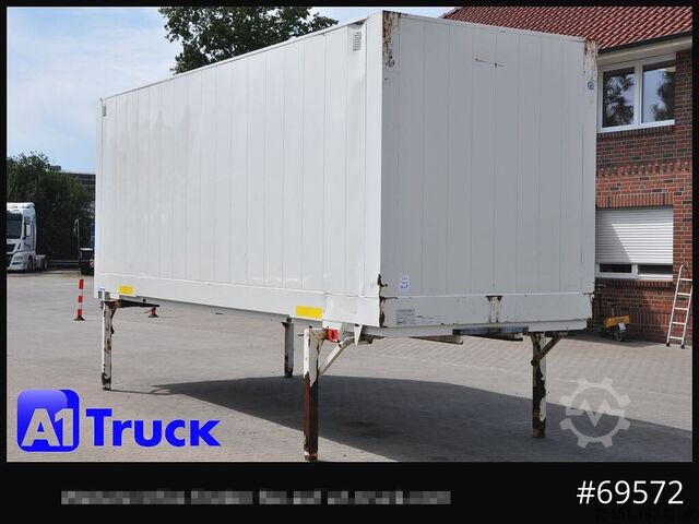 Сменный кузов с коробчатой конструкцией KRONE Wechselbrücke BDF 7,45 Koffer,  Textil 2750mm innen, 20 x vorhanden